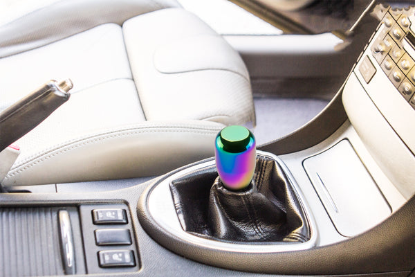 Neo Chrome Shifter Knob Manual JDM Aluminum 06