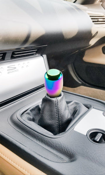 Neo Chrome Shifter Knob Manual JDM Aluminum 06