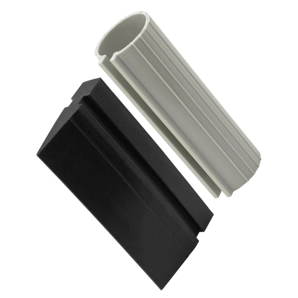 Black 4'' Turbo Squeegee with Handle