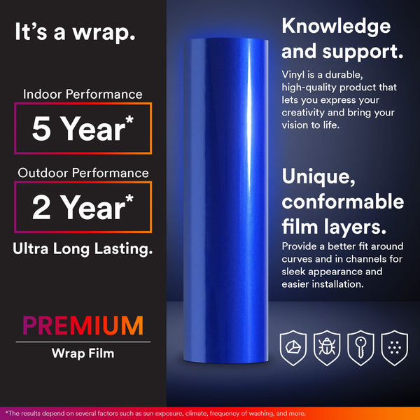 Reflective Red Vinyl Wrap