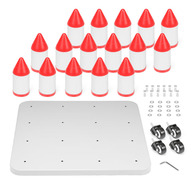 Rolling Floor Rack Stand