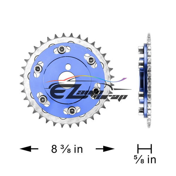 Twin Cam Gear PG-CG02 (Blue / Purple / Red)