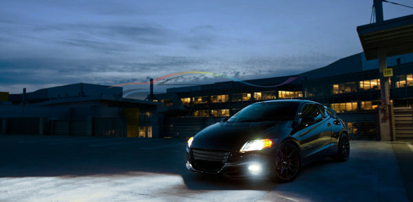 Newest Pair LED Fog Light Clear Lens Upgrade Aluminum Body For Toyota Lexus T1