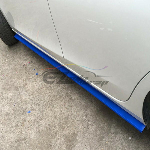 Front Bumper Rubber Lip (Black / Blue / Red)