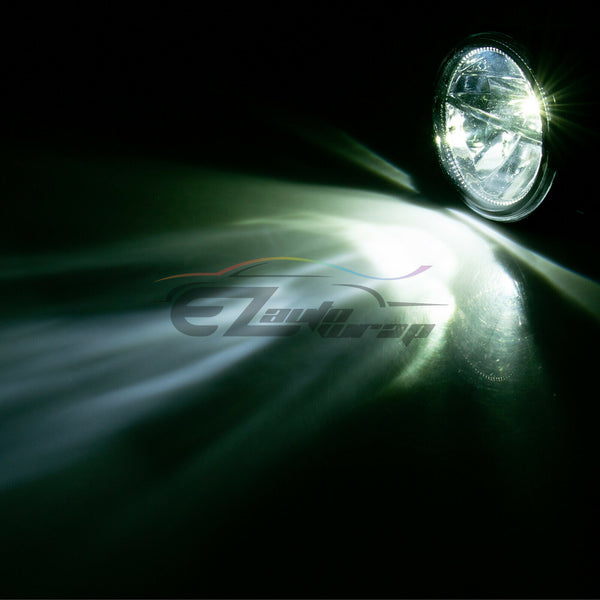 Pair LED 60W Fog Light Lamp Clear Lens Upgrade Aftermarket OEM Replacement F5