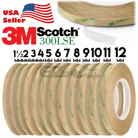 3M™ 300LSE Double Sided Clear Tape 55M 180FT Phone Screen LCD (1.5mm / 2mm / 3mm / 4mm / 5mm / 6mm / 7mm / 8mm / 9mm / 10mm / 11mm / 12mm)