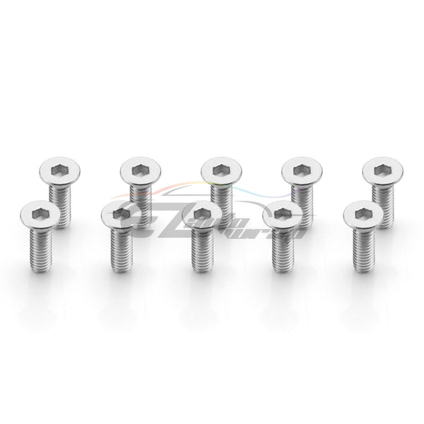 Aluminum Washer Screw Kit (Black / Blue / Bronze / Champagne Gold / Gold / Green / Gunmetal Gray / Neo Chrome / Orange / Purple / Red / Silver)