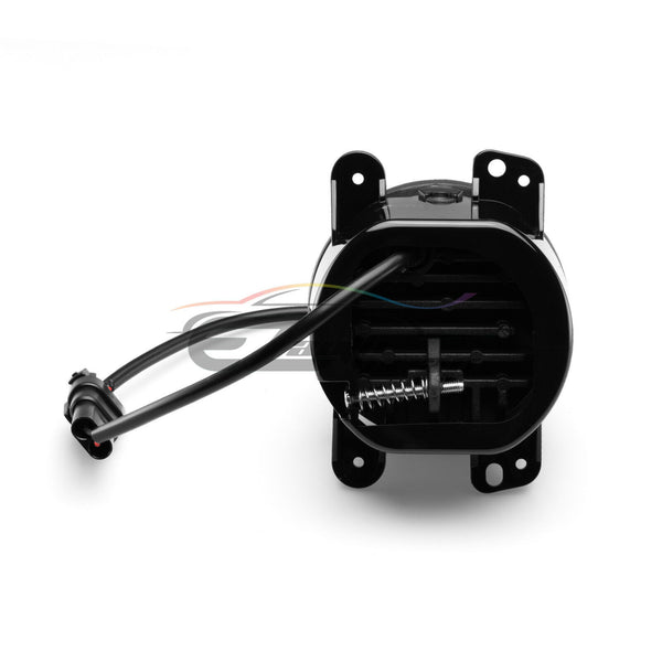 Pair 4"inch 30W Round LED Fog Light Lamp DRL for Jeep Wrangler JK TJ Dodge F3