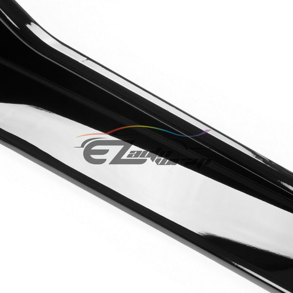 Gloss black Universal Side Skirt PC-PS51