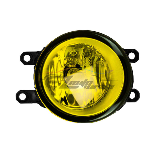 Pair of Fog Light Lamp Yellow Lens Upgrade Replacement with Bulbs For Toyota T3