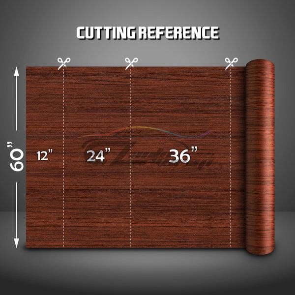 Wood Grain Textured Vinyl Gloss #08
