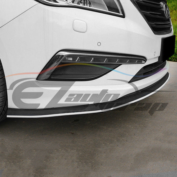 Front Bumper Rubber Lip 2 Tone Colors (Blue Black / Red Black / White Black)