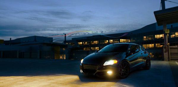 Pair of Fog Light Lamp Yellow Lens Upgrade Replacement with Bulbs For Toyota T3