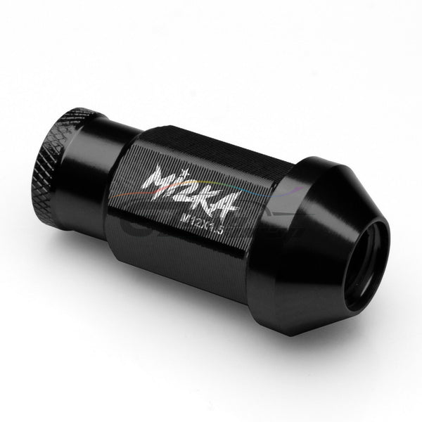 20pcs Aluminum Extended Wheel Lug Nuts M12x1.50 WN01 (Black / Blue / Gold / Green / Gunmetal Gray / Neo Chrome / Orange / Purple / Red / Silver)