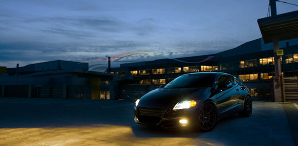 Pair Fog Light Lamp Yellow Lens Upgrade Aftermarket OEM Replacement H11 Bulb F4