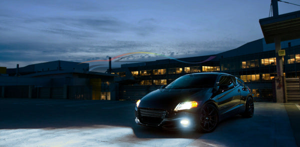 Pair LED 60W Fog Light Lamp Clear Lens Upgrade Aftermarket OEM Replacement F2