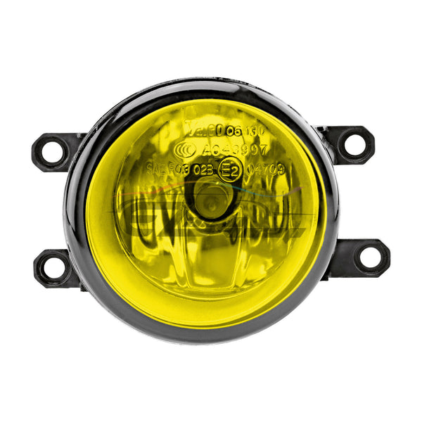 Pair of Fog Light Lamp Yellow Lens Upgrade Replacement with Bulbs For Toyota T3