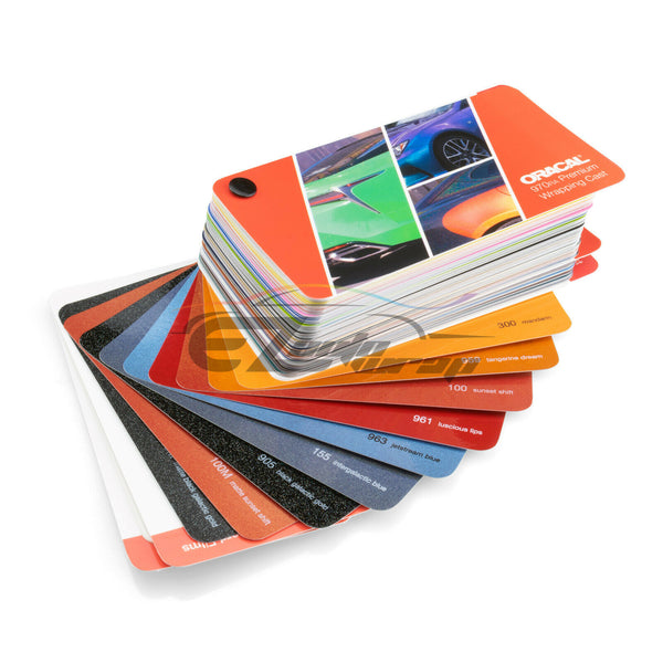 Newest Oracal Orafol 970RA Sample Swatch