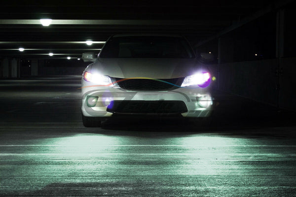 Pair LED 60W Fog Light Lamp Clear Lens Upgrade Aftermarket OEM Replacement F5