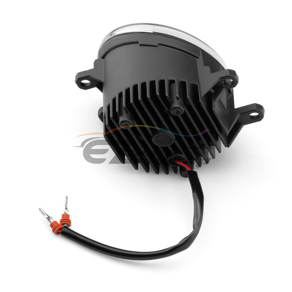 Newest Pair LED Fog Light Clear Lens Upgrade Aluminum Body For Toyota Lexus T1