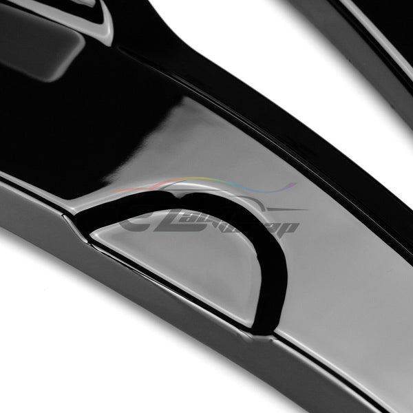 Gloss Black Rear Bumper Splitter 2016-2018 Honda Civic PC-C10BD27-G