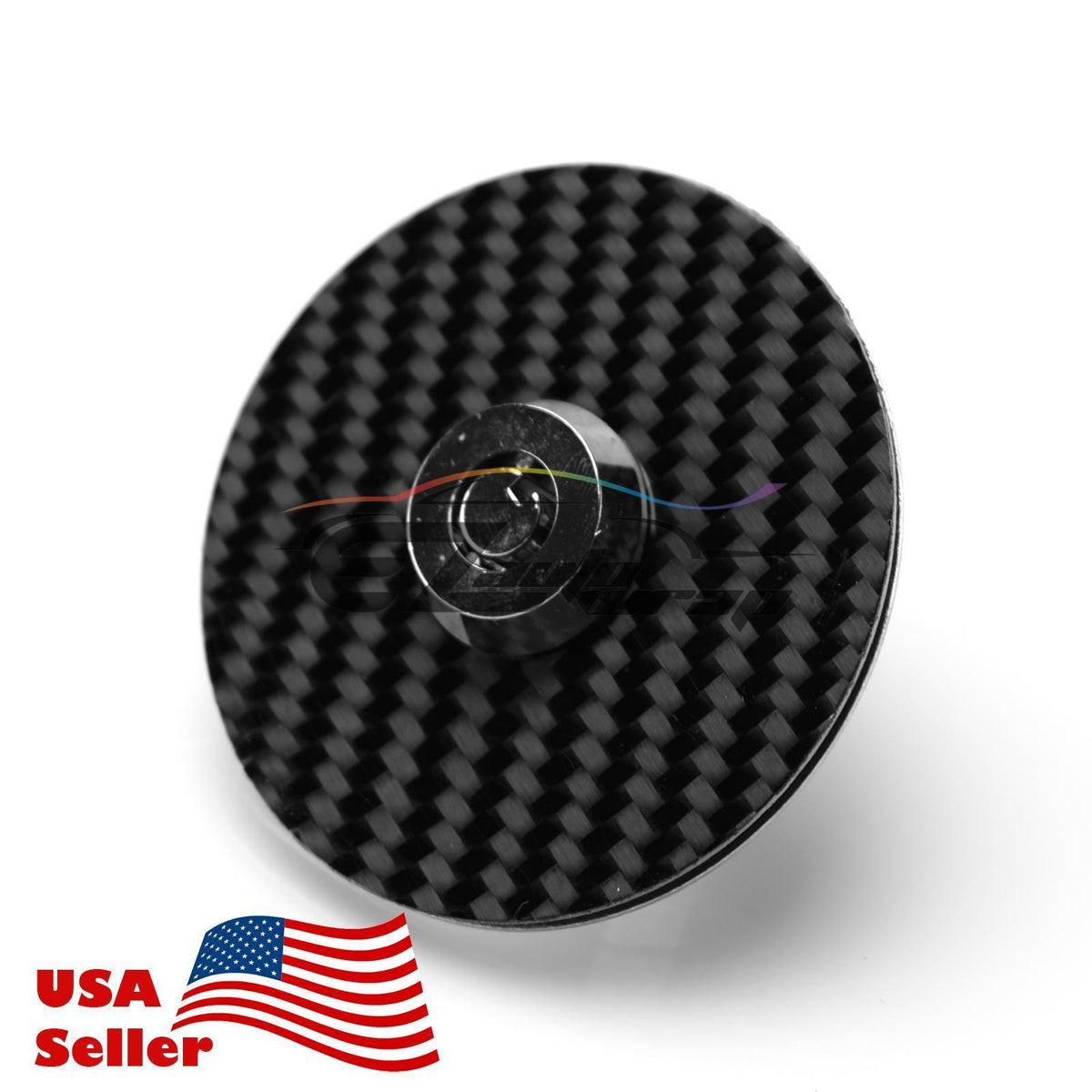 Universal Black Carbon Fiber Hood Pins EzAuto Wrap