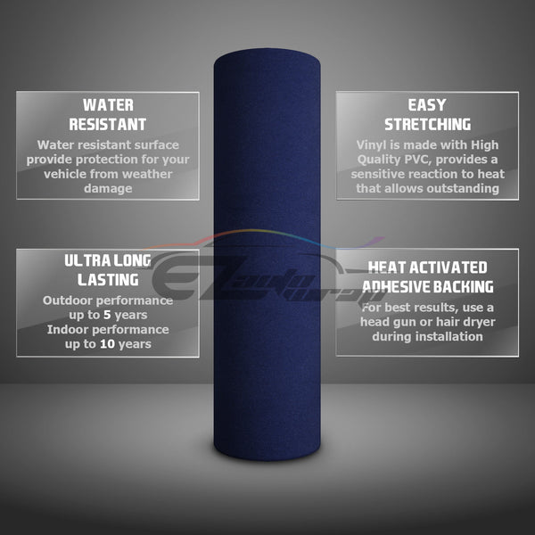 2pcs 5"x10" Velvet Suede Chevy Emblem Bowtie Overlay Vinyl Wrap