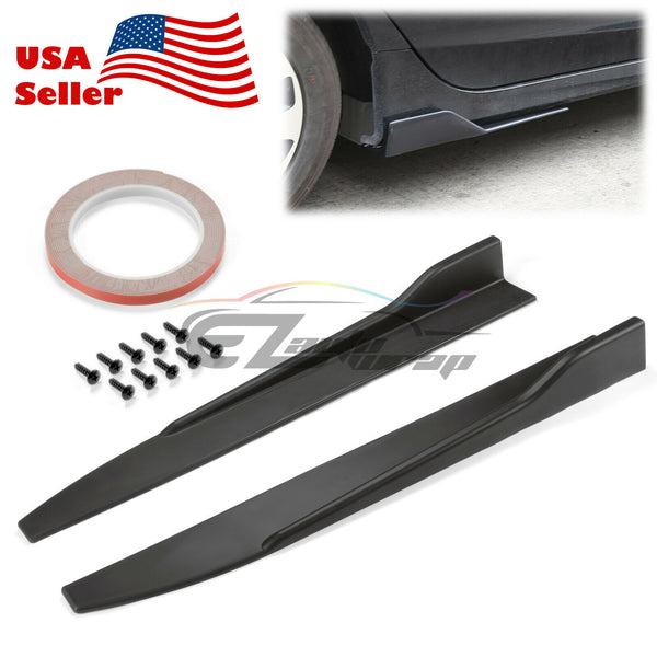 Matte Black Universal Side Skirt PC-PS52