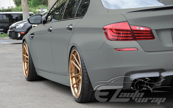Ultra Matte Flat Nardo Gray Vinyl Wrap