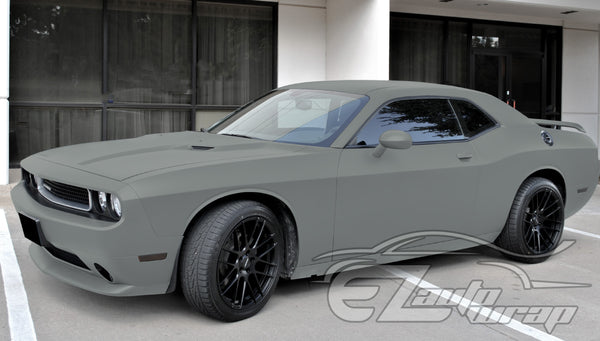 Ultra Matte Flat Nardo Gray Vinyl Wrap
