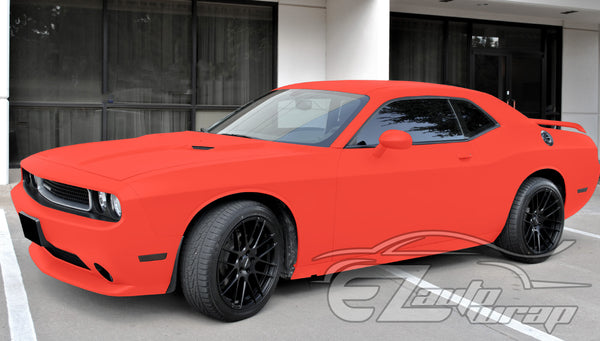 Ultra Matte Flat Red Vinyl Wrap