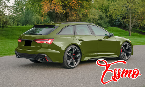 PET Super Gloss Combat Green Vinyl Wrap
