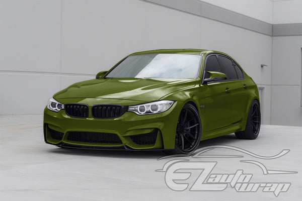 High Gloss Combat Green Vinyl Wrap