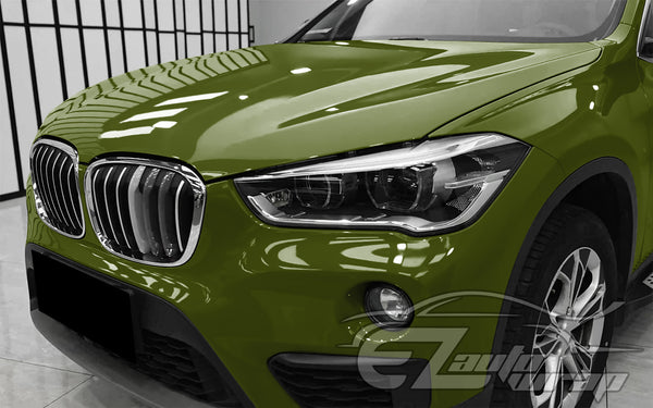 High Gloss Combat Green Vinyl Wrap