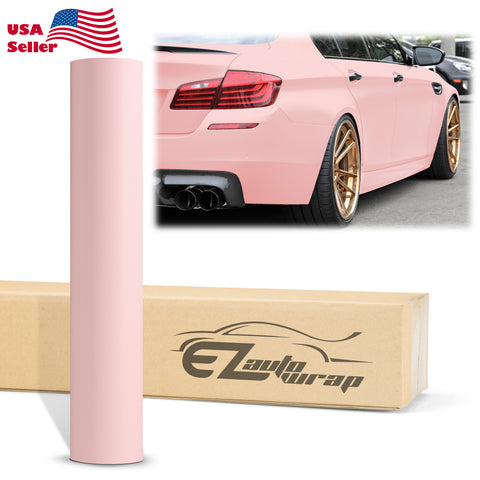 Ultra Matte Flat Carnation Pink Vinyl Wrap