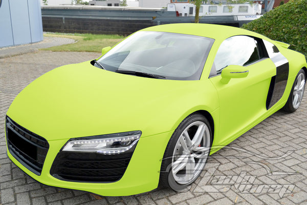 Ultra Matte Flat Acid Lime Vinyl Wrap