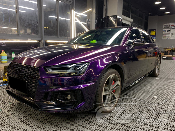 Galaxy Dust Gloss Devil purple Color Shift Vinyl Wrap