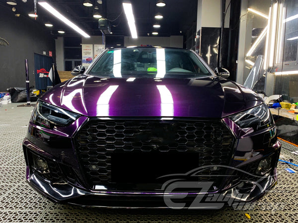 Galaxy Dust Gloss Devil purple Color Shift Vinyl Wrap