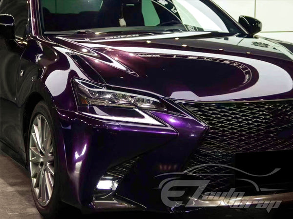 Galaxy Dust Gloss Devil purple Color Shift Vinyl Wrap