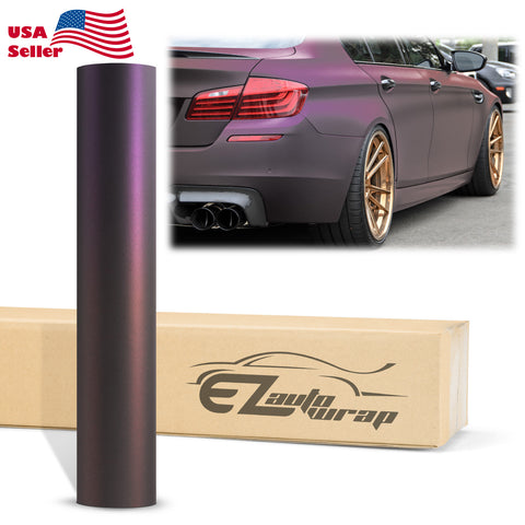 Matte Metallic Magic Purple Vinyl Wrap