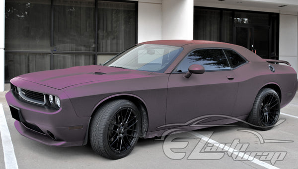 Matte Metallic Magic Purple Vinyl Wrap