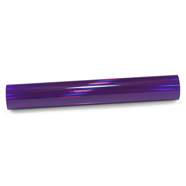 Holographic Purple Rainbow Vinyl Wrap
