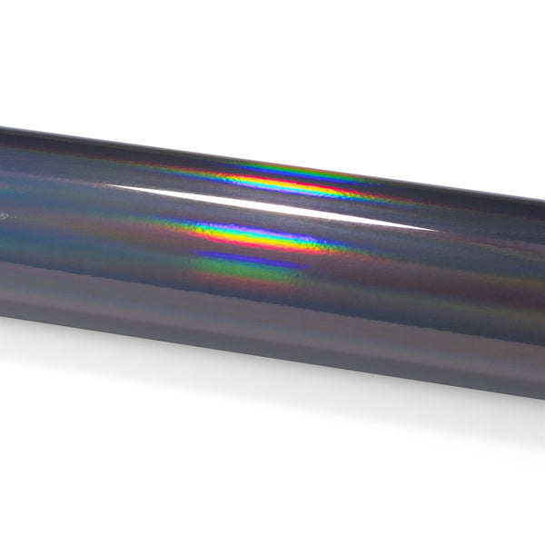 Holographic Black Rainbow Vinyl Wrap