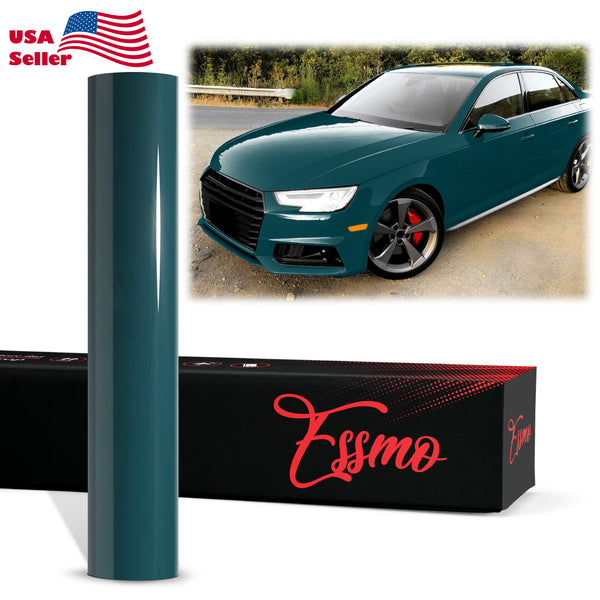 PET Super Gloss Iron Ore Green Vinyl Wrap