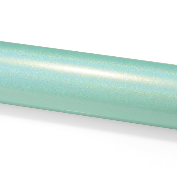 Laser Flip Gloss Teal Metallic Psychedelic Rainbow Holographic Vinyl Wrap
