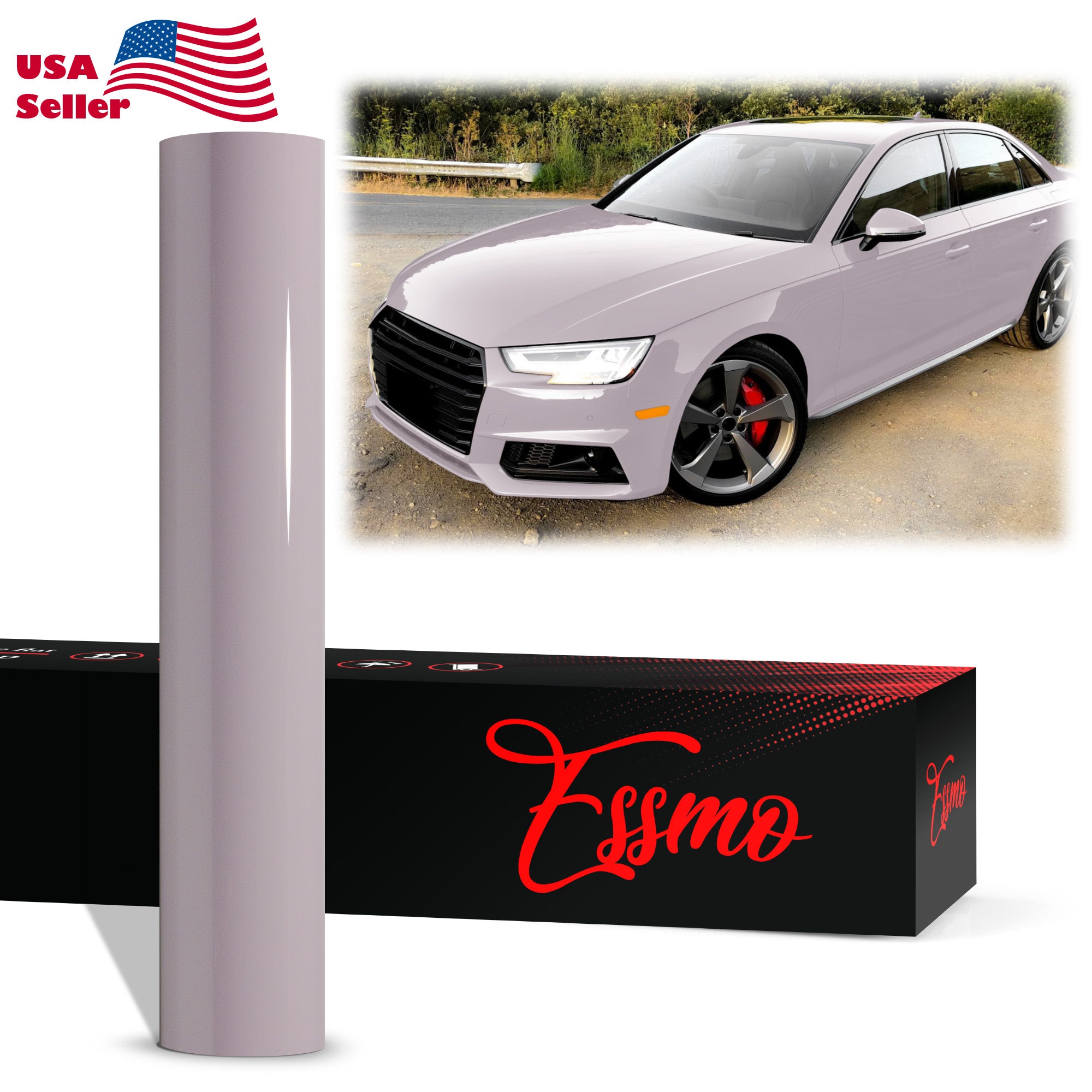PET Super Gloss Misty Purple Vinyl Wrap