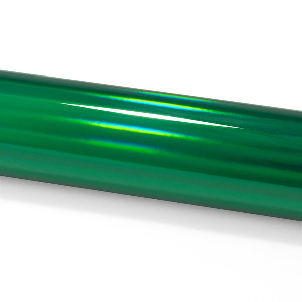 Holographic Green Rainbow Vinyl Wrap