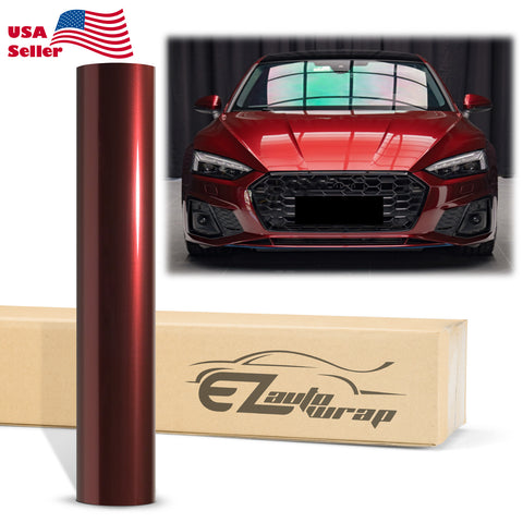 Liquid Metallic Dragon Blood Red Vinyl Wrap