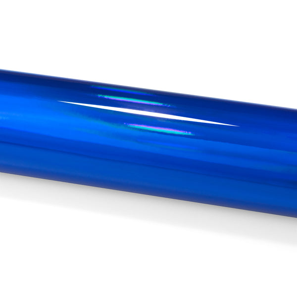 Holographic Blue Rainbow Vinyl Wrap