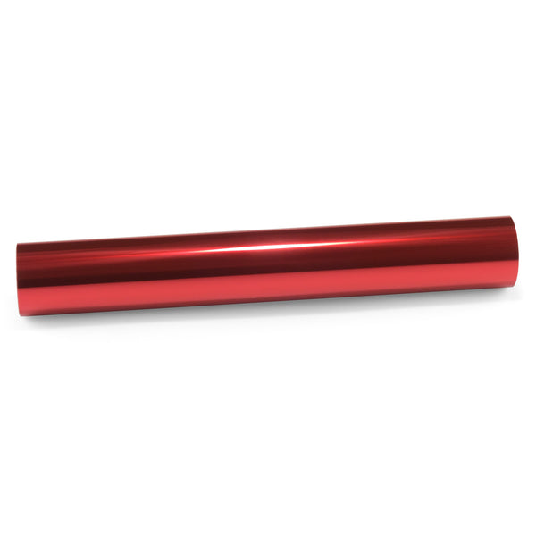 PET Chrome Red Vinyl Wrap